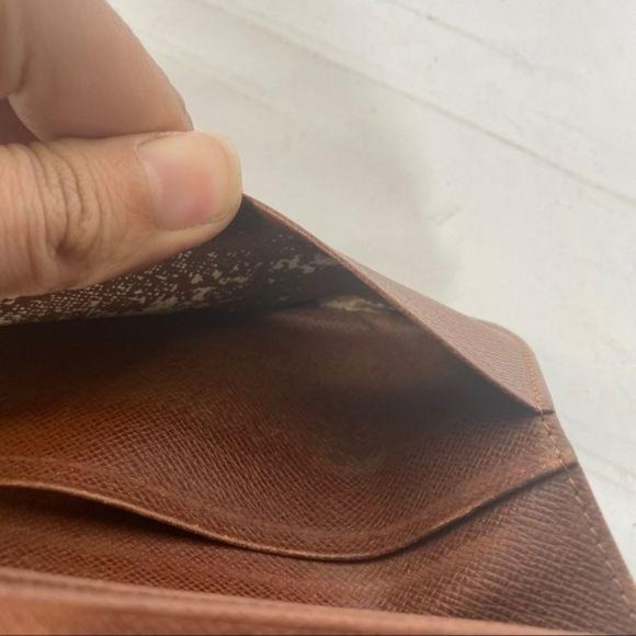 Authentic Louis Vuitton Wallet Porte Monnaie Billets Tresor Bifold LV Vintage - Picture 9 of 13